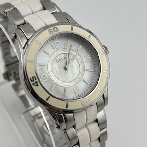 Relic by Fossil Hannah Watch‎ Women MOP Dial 6.75" Band ZR11883- New Battery